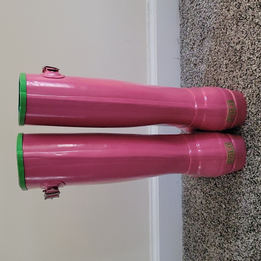 Ralph Lauren rain boots - Picture 3 of 5